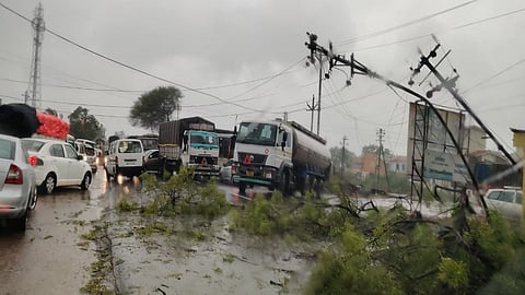 manchar rain