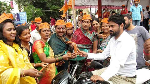 MarathaKrantiMorcha in Karhad 