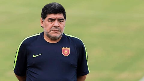 Maradona Column about football match