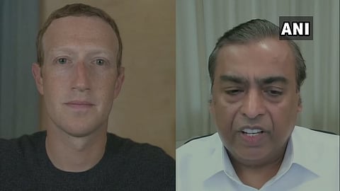 mark zuckerberg mukesh ambani