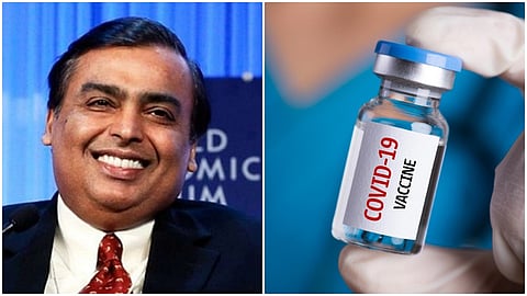 mukesh ambani and vaccine