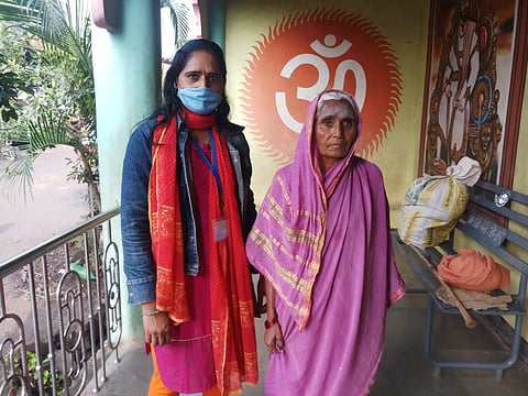 Seventy year old from Nashik at home after four months