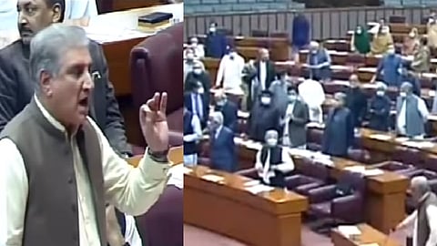 pak parliament video viral claim modi modi chant is not true