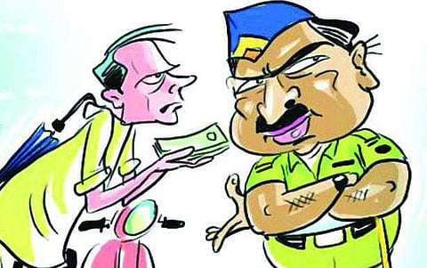 taking bribe