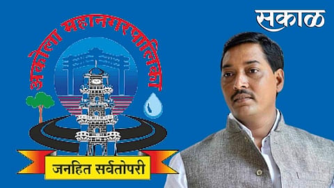 Akola Political News ShivSenas Rajesh Mishra accuses municipal authorities of corruption