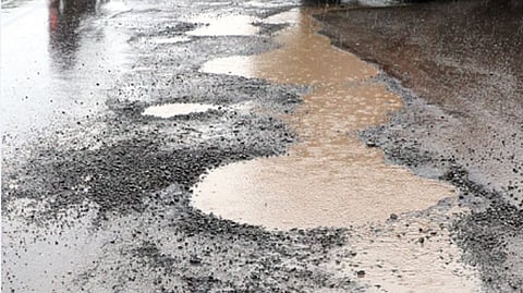 potholes file photo
