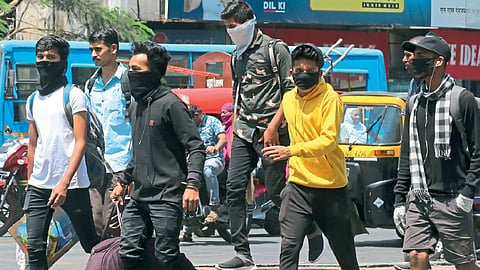 student going to home
