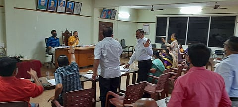 Monthly meeting Sawantwadi Municipality