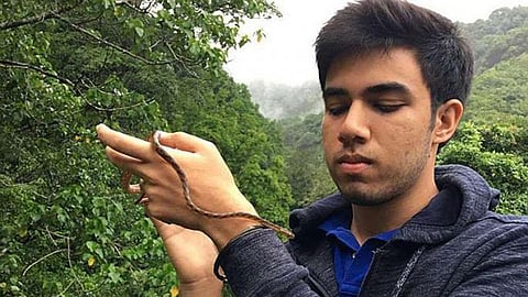 Aditya Thackeray s brother Tejas Thackeray is researching on the lizard species
