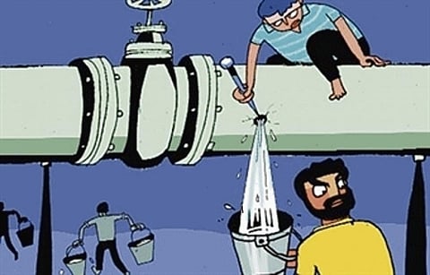 "या' शहरात होतेय कोट्यवधीची पाणीचोरी 