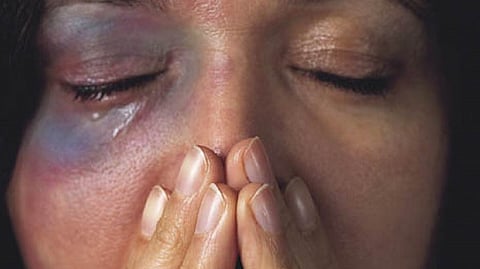 woman domestic violence  News