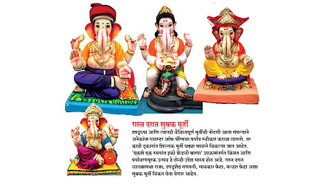 एकशे एक रुपयांत इको फ्रेंडली बाप्पा 