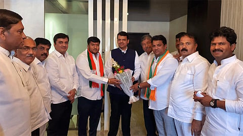 Rahul And Samrat Mahadik Enters In BJP Sangli Marathi News 