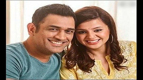 dhoni and sakshi