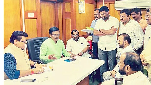 Shiv sena Demand For Chanda To Banda Scheme Sindhudurg Marathi News 