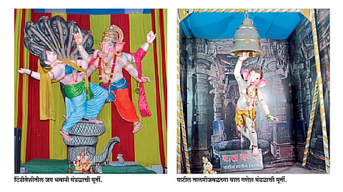 मिरजेत चित्तवेधक गणेशमूर्तींवर भर 