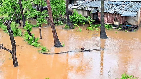 Heavy Rains Hit Oros And Kasal City Sindhudurg Marathi News