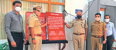 Distribution of anti-corruption billboards in Nagpur
