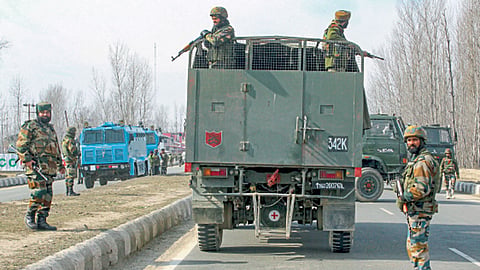 Security forces clash with militants in Jammu and Kashmir soldier died