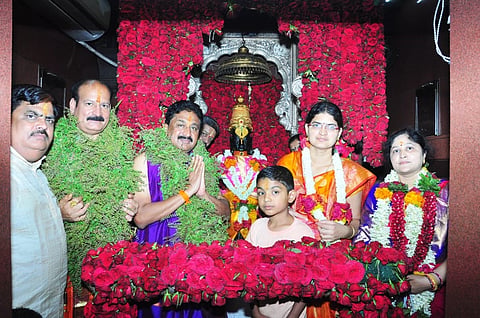 Vitthal worship at the hands of MLA Thakur on the occasion of Chaitri Ekadashi