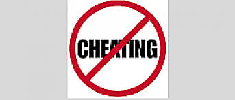 Cheating.