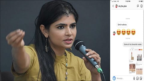Man asks singer Chinmayi Sripada for nude pictures