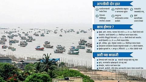 Cyclone Nisarga, in Thane