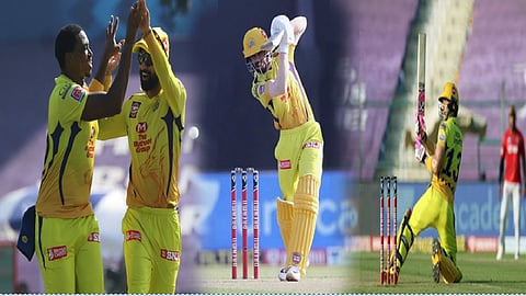IPL 2020,  Lungi Ngidi, csk win KXIP Out 
