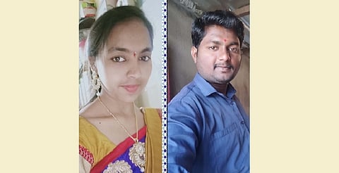 रेखा चव्हाण आणि बालाजी मरडे 