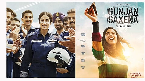 Gunjan Saxena- The Kargil Girl First Look Poster
