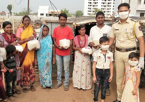 The help of Police in Solapur District