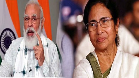 Mamata Banerjee and narendra modi