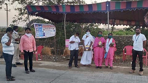 Maharashtra-Karnataka Border Udgir, Coronavirus 