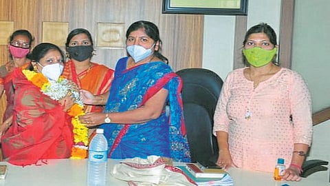 कोरेगावच्या उपाध्यक्षपदी मंदा बर्गे बिनविरोध 
