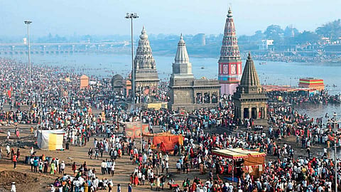 पंढरपूर चंद्रभागा नदी
