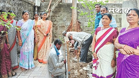 भोसरीतील साई सिद्धनगरमधील रहिवाशांचा पाणी प्रश्‍न अखेर सुटला