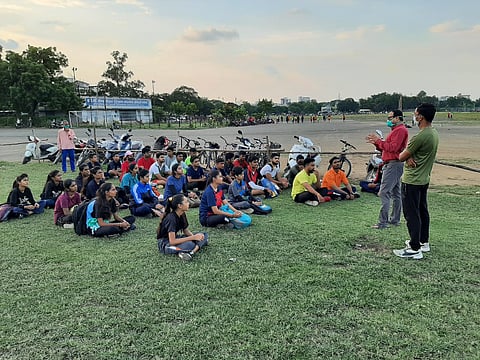 Youth ready for police recruitment, start practice daily