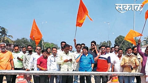 shivsena movement kankavli sindhudurg district