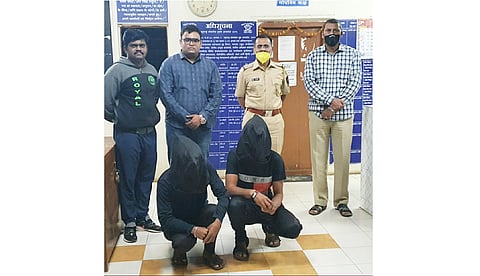  Saswad police Two Arrested for buried the living infant