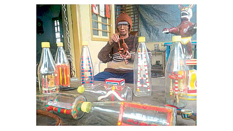 bottle art