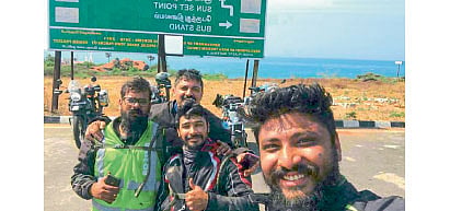 Complete the Bun Burner Sandal Tire Challenge by bikers from kolhapur