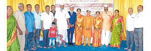 The wedding ceremony of two orphans in belgum