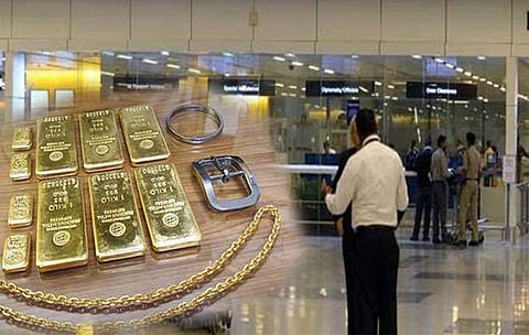 Five kg of gold seized from Nagpur airport