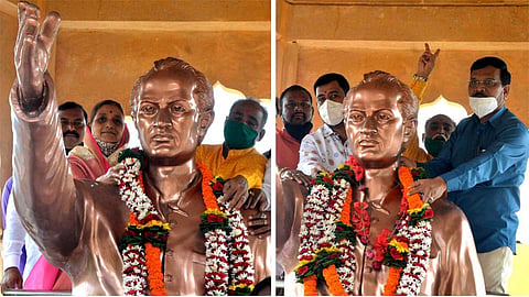 पिंपरी-चिंचवडमध्ये लोकशाहीर अण्णा भाऊ साठे यांना अभिवादन 