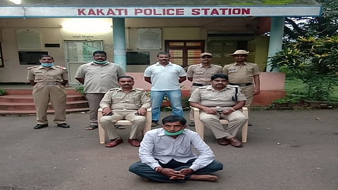 crime cases in belgaum Kakati police  arrested from Kalkhamb