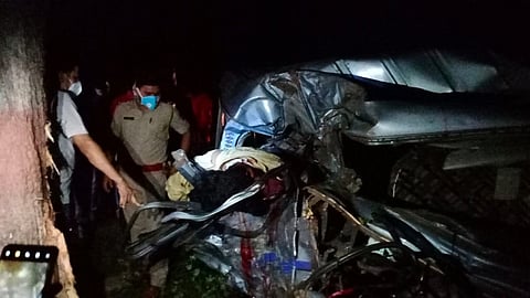 3 boys are no more in road accident in amravati district  