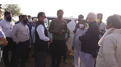 केंद्र सरकारचा अजब कारभार : अतिवृष्टीच्या दोन महिन्यानंतर केंद्रीय पथक बारामतीत