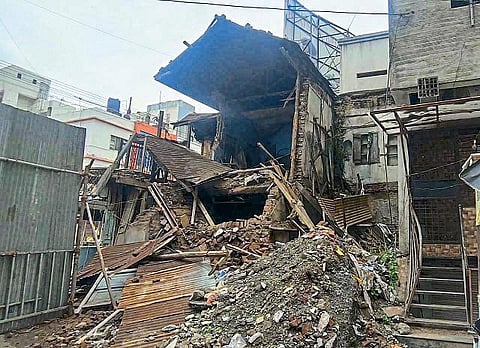 12 buildings in the city are extremely dangerous