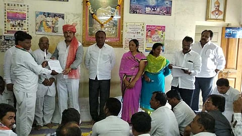 Congress meeting for formation of Akkalkot constituency