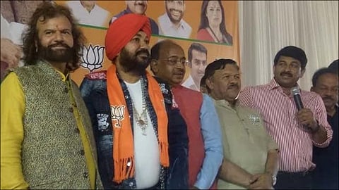 Punjabi singer Daler Mehndi joins BJP